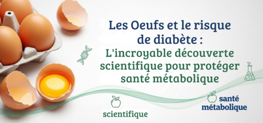 Les Oeufs et le risque de diabète L'incroyable découverte scientifique pour protéger santé métabolique