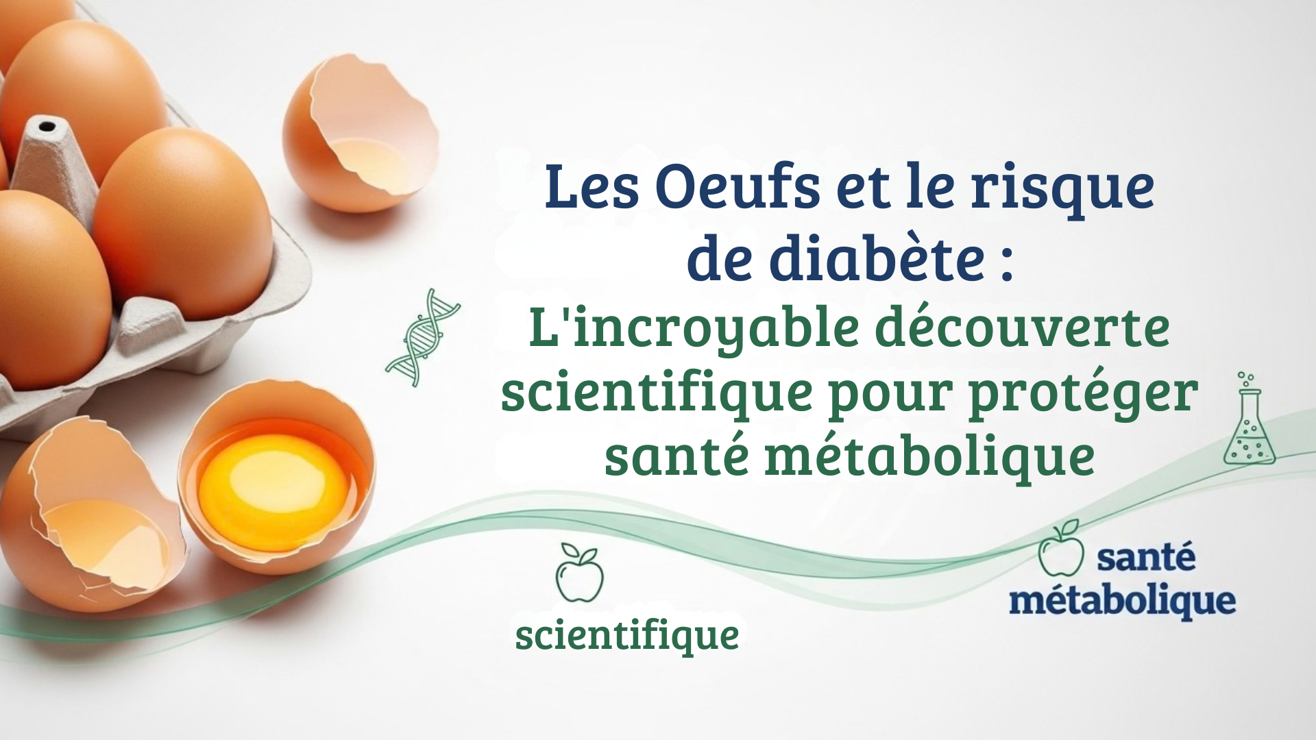 Les Oeufs et le risque de diabète L'incroyable découverte scientifique pour protéger santé métabolique